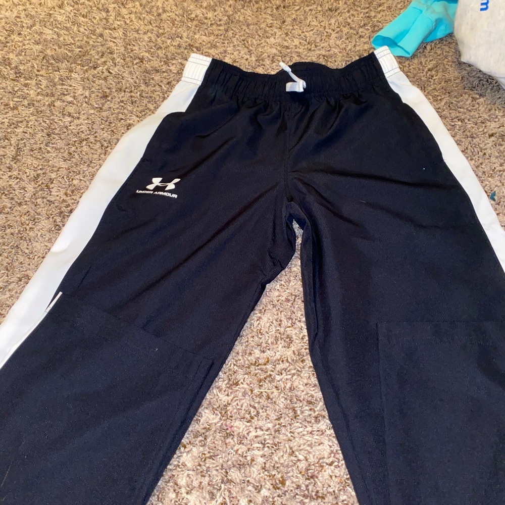 Athletic Training Pant Youth M black and white